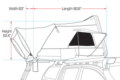 Ironman Ursa 1300 Rooftop Tent