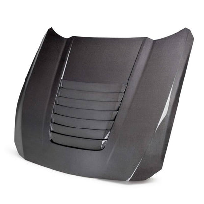 Anderson Composites 2024 Ford Mustang S650 Double-Sided Carbon Fiber Hood