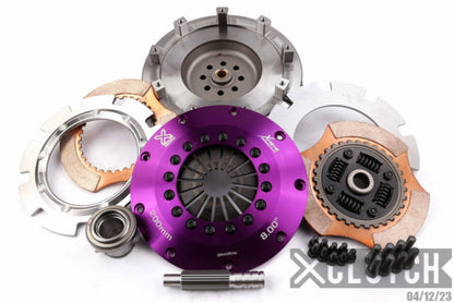 XClutch 99-02 Nissan Silvia S15 2.0L 8in Twin Sprung Ceramic Clutch Kit