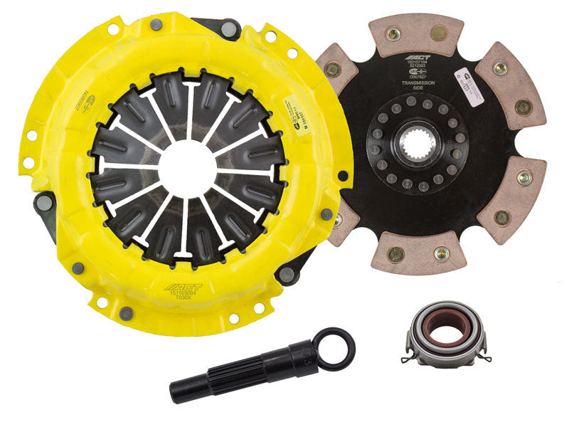 ACT 1991 Geo Prizm XT/Race Rigid 6 Pad Clutch Kit