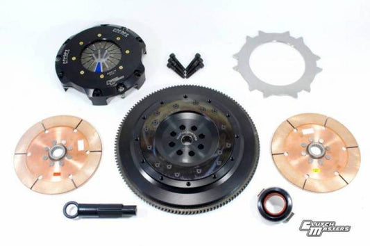 Clutch Masters 17-18 Honda Civic 1.5L Turbo (EX/Si) Race Twin-Disc Clutch Kit w/Alum Flywheel