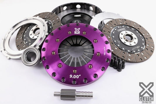 XClutch 2011 BMW 1 Series M Base 3.0L 9in Twin Solid Organic Clutch Kit (6 Bolt/PB in Flywheel)