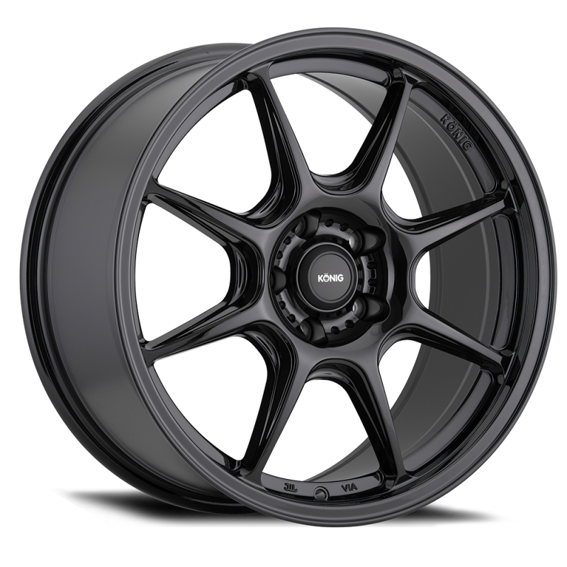 Konig Lockout 17x8 5x112 ET43 Gloss Black