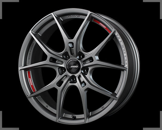 Gram Lights 57FXZ Overseas 20x10.5 +20 5-114.3 Matte Graphite w/Machining Wheel