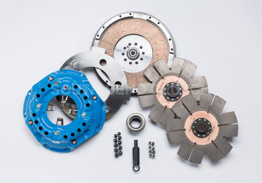 South Bend Clutch 94-98 Ford 7.3L Powerstroke ZF-5 SFI Comp Dual Disc Clutch Kit (3600lb Load)