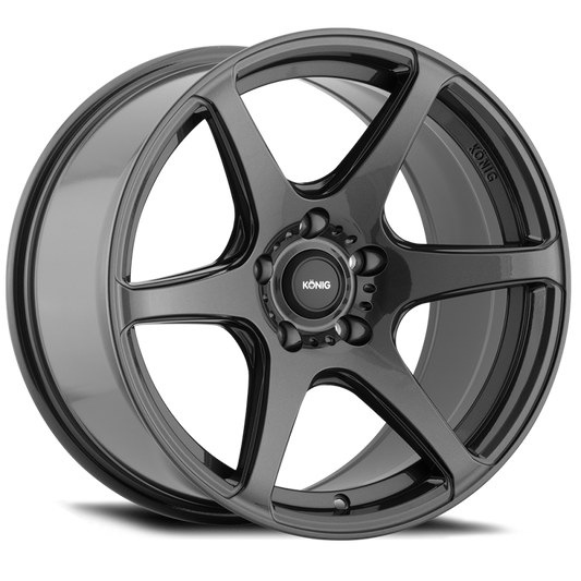 Konig Tandem 16x7.5 5x114.3 ET40 Gloss Graphite