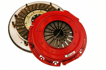 McLeod RST Twin Disc Clutch Kit 18-19 Ford Mustang GT 1 x 23 Spline 0 Bal w/164T 8 Bolt AL Flywheel