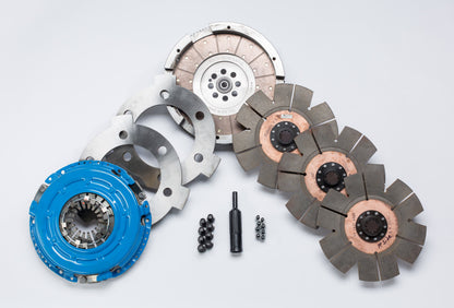 South Bend Clutch 01-Sept 05 GM 6.6L LLY ZF-6 SFI Comp Triple Disc Feramic Clutch Kit