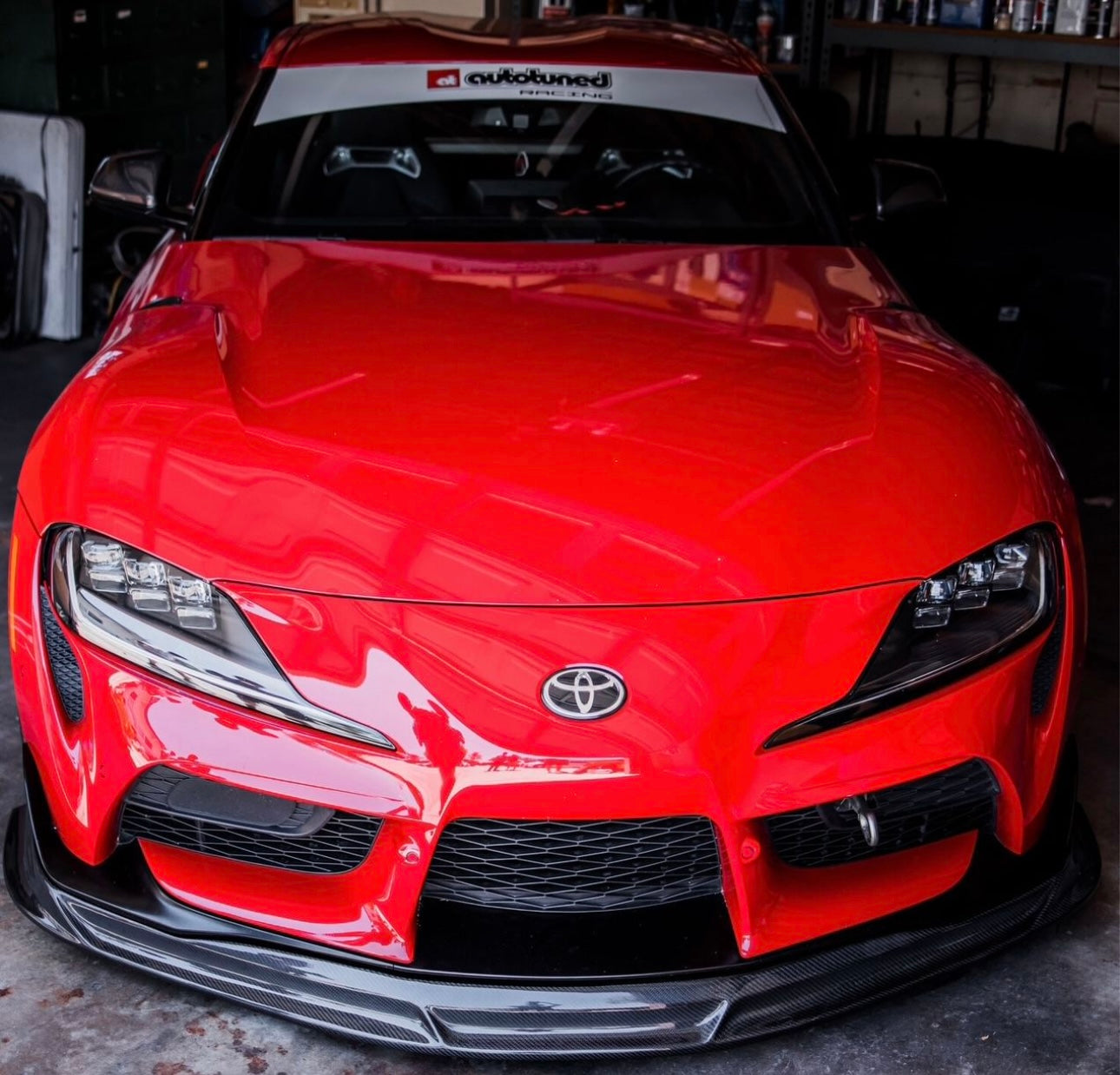 Carbon Fiber Spec-HT Front Lip - Toyota Supra A90 / A91