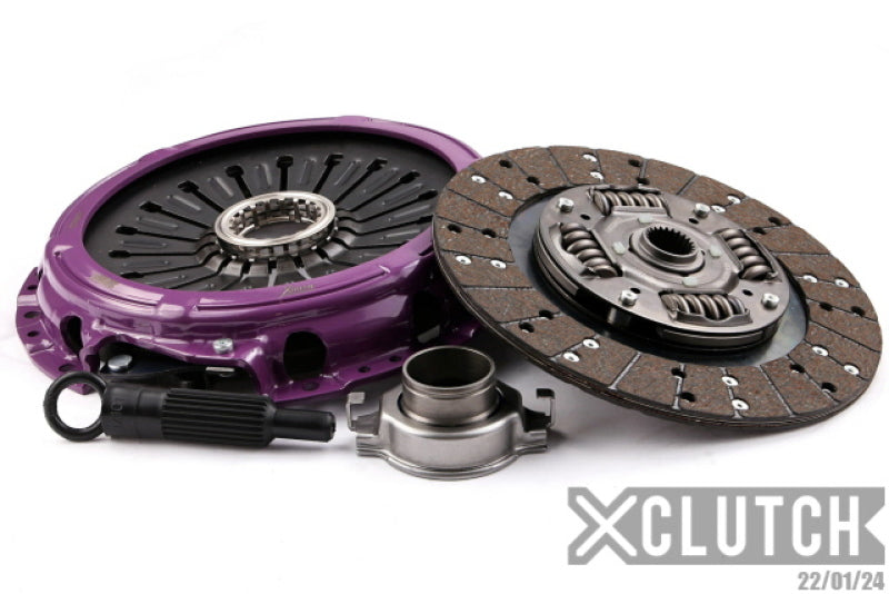 XClutch 07-17 Mitsubishi Lancer EVO X 2.0L Stage 1 Steel Backed Organic Clutch Kit