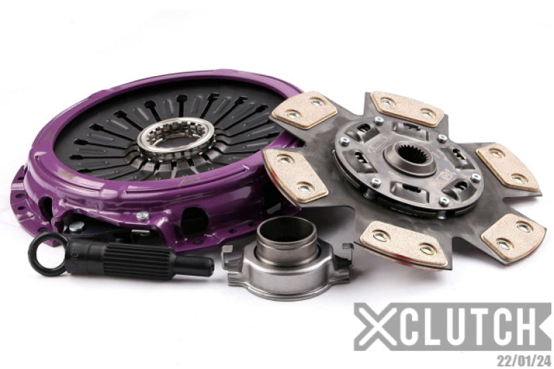 XClutch 07-17 Mitsubishi Lancer EVO X 2.0L Stage 2R Extra HD Sprung Ceramic Clutch Kit