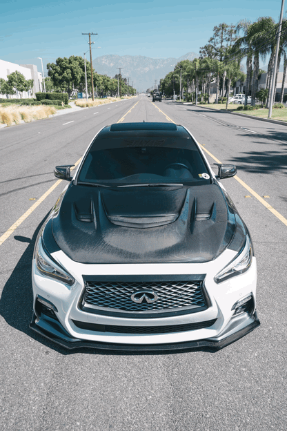 FLY1 Q-Attack Vented Hood - Infiniti Q50