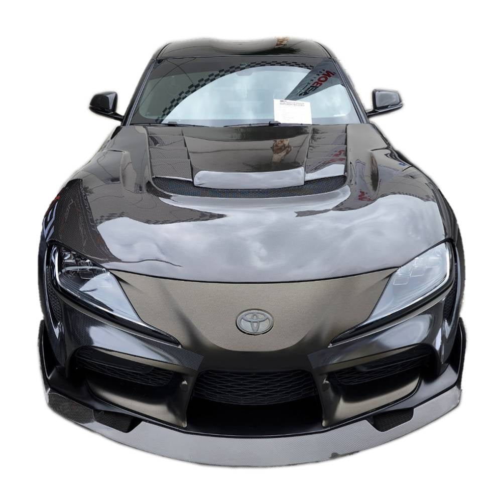 VIS Racing VRS Style Carbon Fiber Hood - Toyota Supra A90