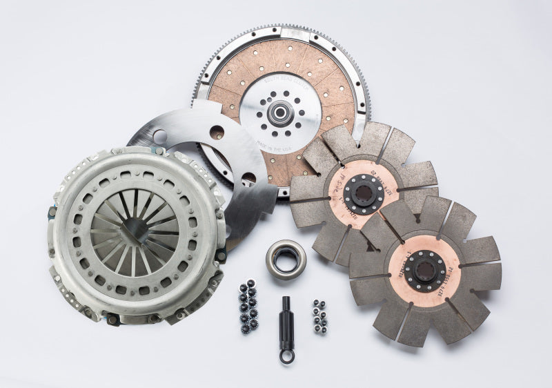 South Bend Clutch 94-98 Ford 7.3L Powerstroke ZF-5 SFI Comp Dual Disc Clutch Kit (3600lb Load)