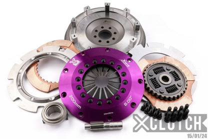 XClutch 02-06 Mini Cooper S 1.6L 8in Twin Sprung Ceramic Clutch Kit