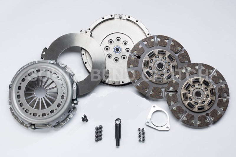 South Bend Clutch 1988-1993 Dodge Turbo Cummins Diesel 5.9L/6.7L Organic Street Dual Disc Clutch Kit