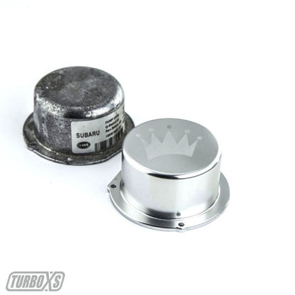 Turbo XS 15-16 Subaru WRX Billet Aluminum Vacuum Pump Cover - Silver