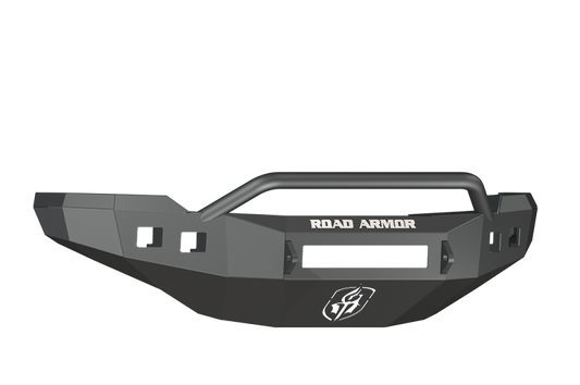 Road Armor 11-14 Chevy 2500 Stealth Front Bumper w/Pre-Runner Guard - Tex Blk