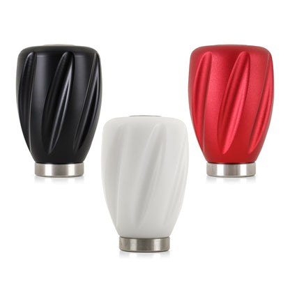 Mishimoto Steel Core Twist Shift Knob White Delrin