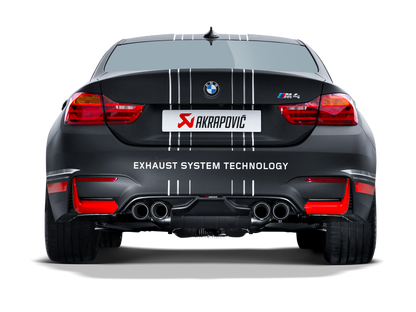 Akrapovic Rear Carbon Fiber Diffuser (Matte) - BMW M3 / M4 14-18