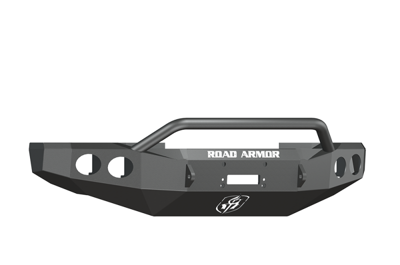 Road Armor 08-10 Ford F-250 Stealth Front Winch Bumper w/Pre-Runner Guard - Tex Blk