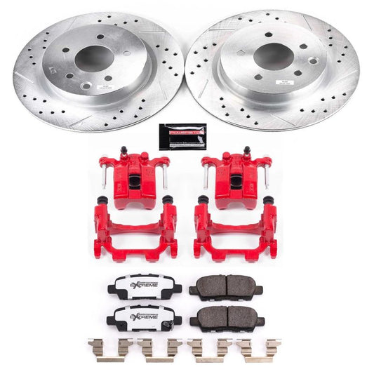 Power Stop 18-19 Nissan 370Z Z26 Street Kit w/ Calipers - Rear