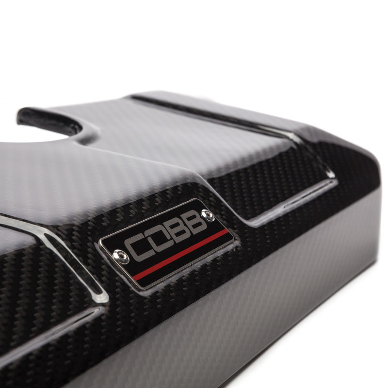 Cobb 17-20 Ford F-150 EcoBoost 3.5L/Raptor / 18-20 F-150 2.7L Redline Carbon Fiber Coolant Cover