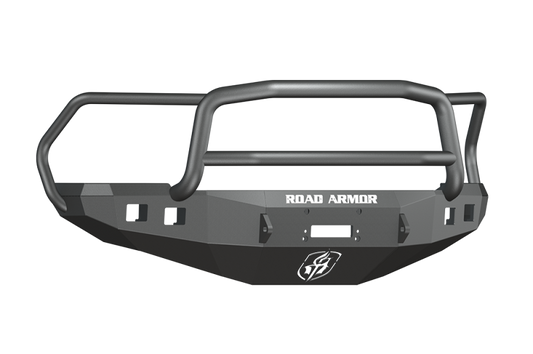 Road Armor 10-18 Ram 2500 Stealth Front Winch Bumper w/Lonestar Guard - Tex Blk