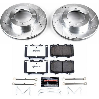 Power Stop 98-07 Lexus LX470 Front Z36 Truck & Tow Brake Kit