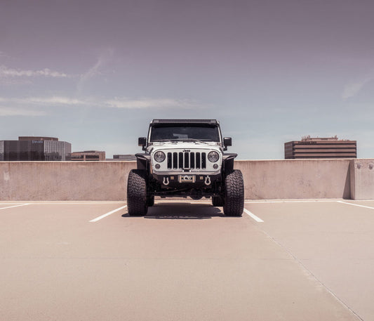 Road Armor 07-18 Jeep Wrangler JK Stealth Front Winch Bumper Mid Width - Tex Blk