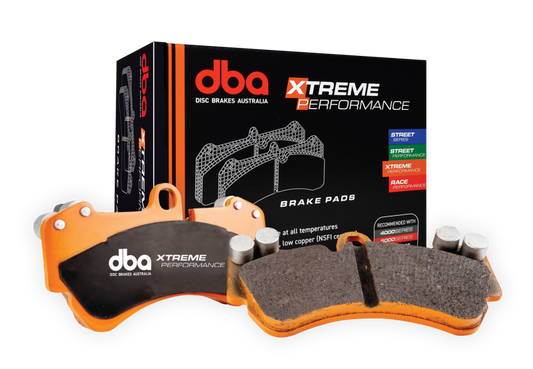 DBA 2017+ Subaru WRX STI XP Performance Rear Brake Pads - Brembo Calipers