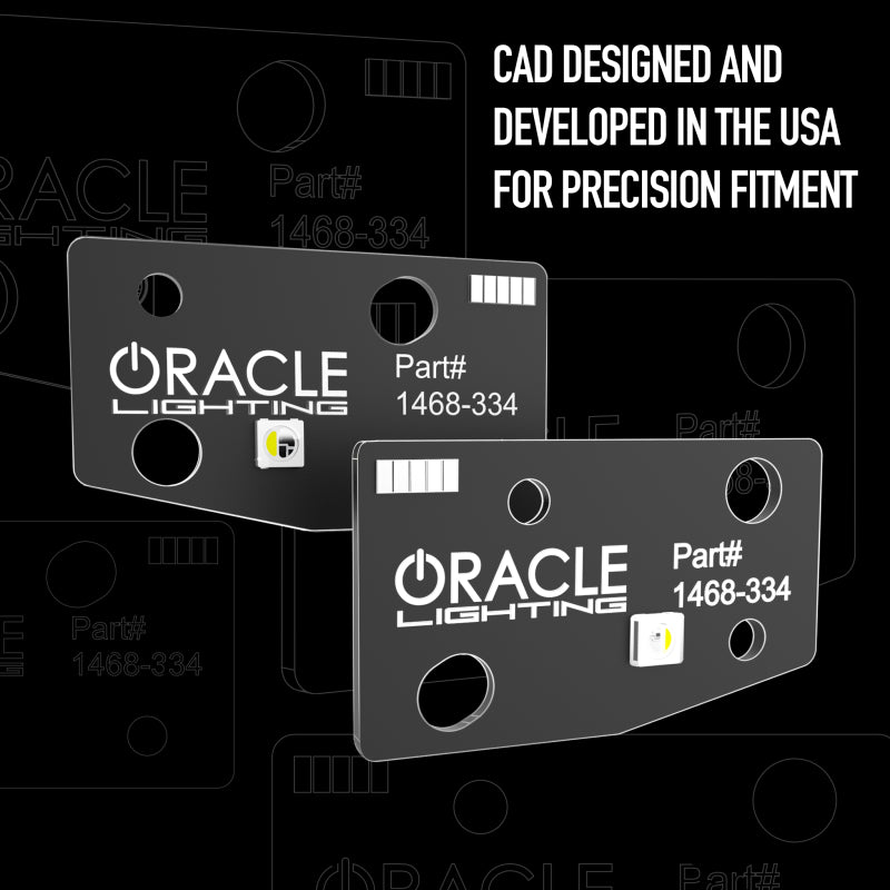 Oracle 2021 Ford Bronco DRL Upgrade w/ Halo Kit - ColorSHIFT w/ Simple Controller