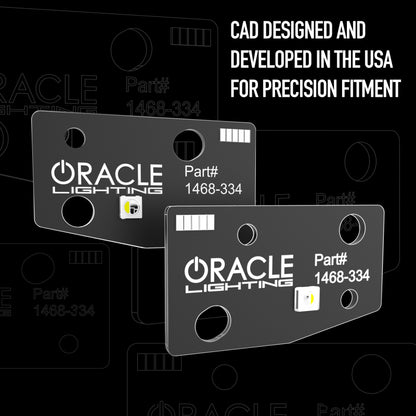 Oracle 2021 Ford Bronco DRL Upgrade w/ Halo Kit - ColorSHIFT w/ Simple Controller