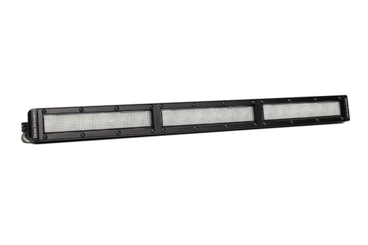 Diode Dynamics 18 In LED Light Bar Single Row Straight Clear Flood Each Stage Series