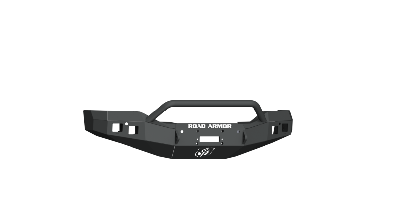 Road Armor 16-18 GMC 1500 Stealth Front Winch Bumper w/Pre-Runner Guard - Tex Blk