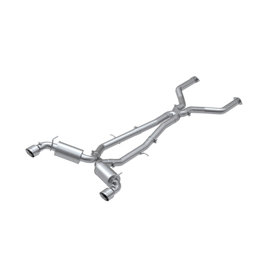 MBRP Pro Street Series 3" Cat-Back Exhaust System (Non-Resonated) - Infiniti Q60