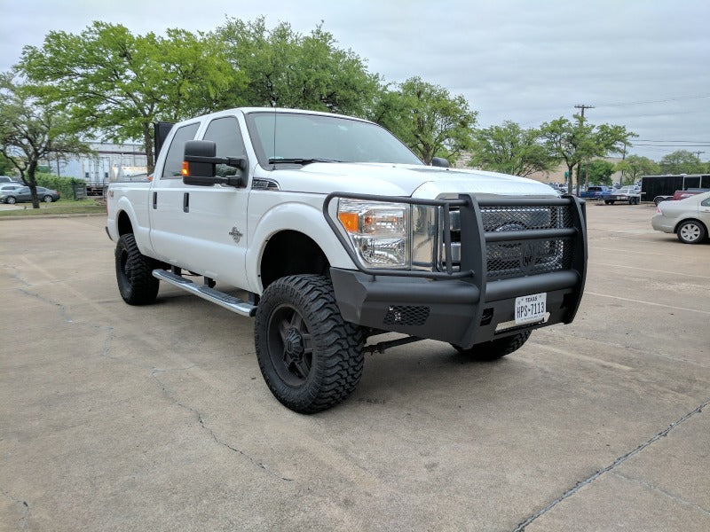 Road Armor 11-16 Ford F-250 Vaquero Front Bumper Full Guard - Tex Blk