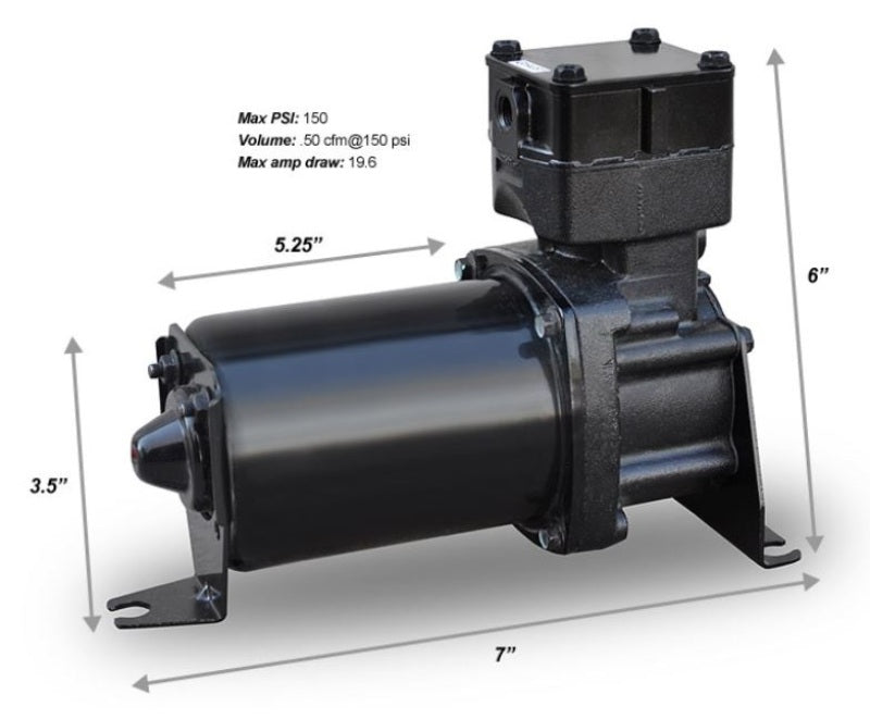 Ridetech Air Compressor 309 Model Thomas