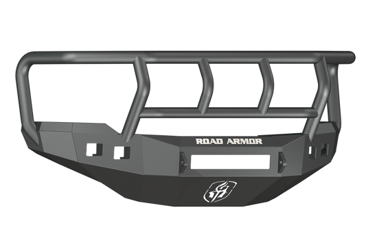 Road Armor 11-14 Chevy 2500 Stealth Front Bumper w/Titan II Guard - Tex Blk