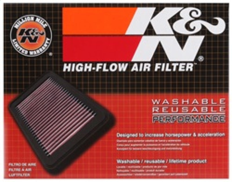 K&N Air Intake Filter, VQ35HR VQ37VHR - Nissan 350Z, 370Z / Infniti G35, G37, Q50, Q60