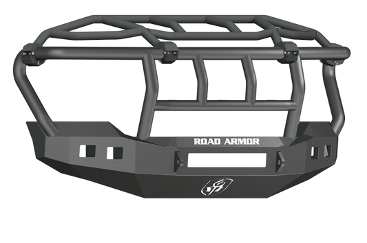 Road Armor 11-16 Ford F-250 Stealth Front Bumper w/Intimidator Guard - Tex Blk