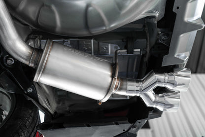 MBRP 15-19 Subaru WRX 2.0L/STI 2.5L 3in Dual Split Rear Exit w/ 3.5" CF Tips - T304 (Street Version)