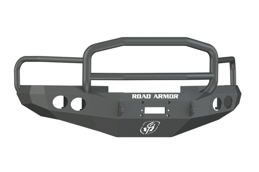 Road Armor 97-01 Dodge 1500 Stealth Front Winch Bumper w/Lonestar Guard - Tex Blk