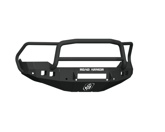 Road Armor 13-18 Ram 1500 Stealth Front Bumper w/Lonestar Guard - Tex Blk