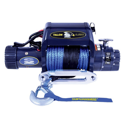 Superwinch 9500 LBS Integrated 12 VDC 3/8in x 80ft Synthetic Rope Talon 9.5iSR Winch