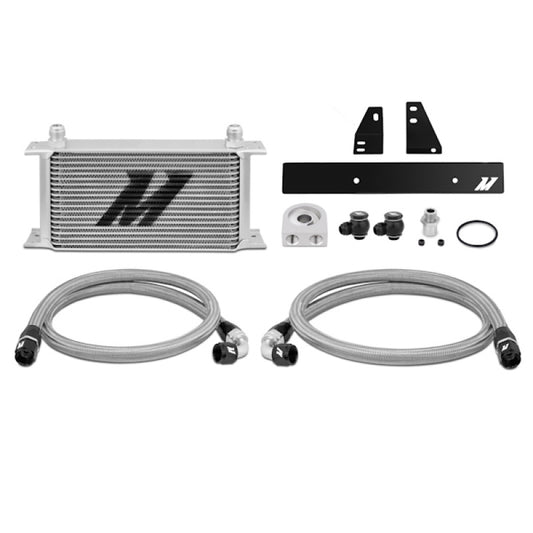 Mishimoto Oil Cooler Kit (Silver) - Nissan 370Z / Infiniti G37, Q60, G35 Sedan 07-08