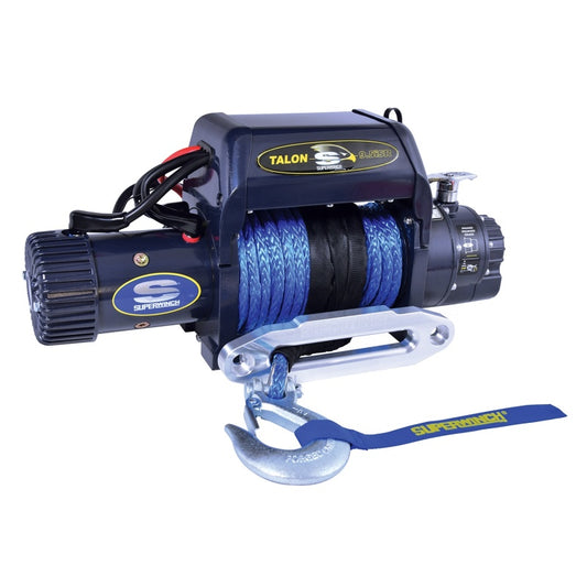 Superwinch 9500 LBS Integrated 12 VDC 3/8in x 80ft Synthetic Rope Talon 9.5iSR Winch