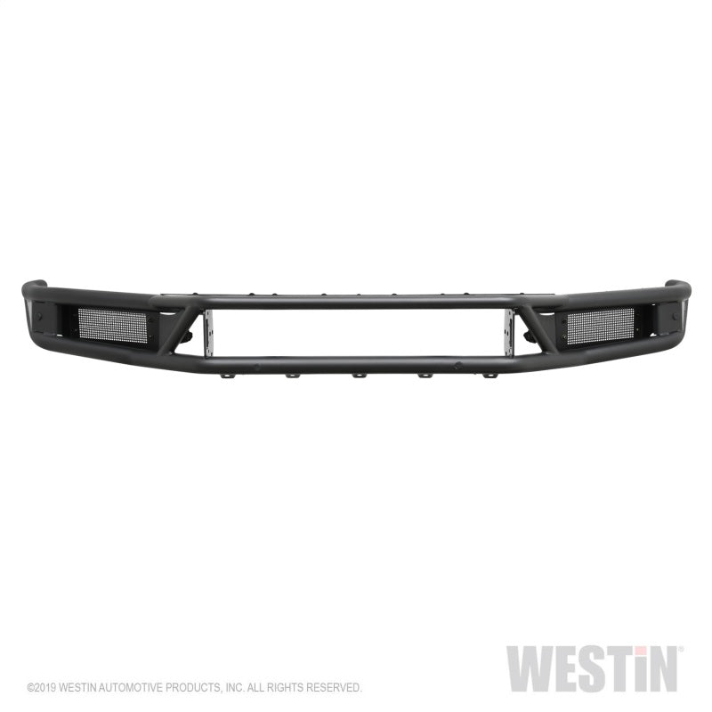 Westin 19-20 Chevy Silverado 1500 Outlaw Front Bumper - Textured Black