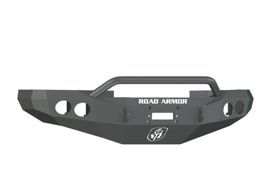 Road Armor 97-01 Dodge 1500 Stealth Front Winch Bumper w/Pre-Runner Guard - Tex Blk