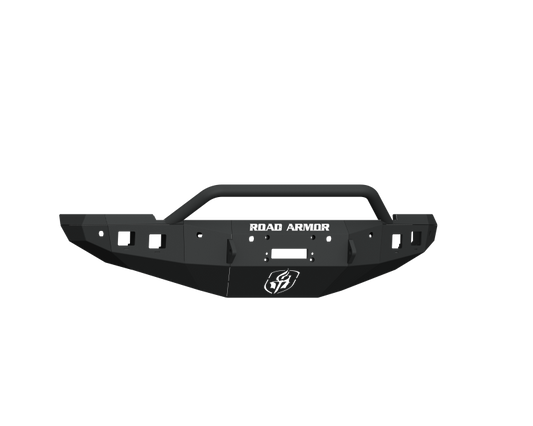 Road Armor 16-18 Ram 2500 Stealth Front Winch Bumper w/Pre-Runner/Sensor Holes - Tex Blk